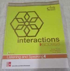 Interactions 1 Listening and Speaking by Judith Tanka and Paul Most Paperback