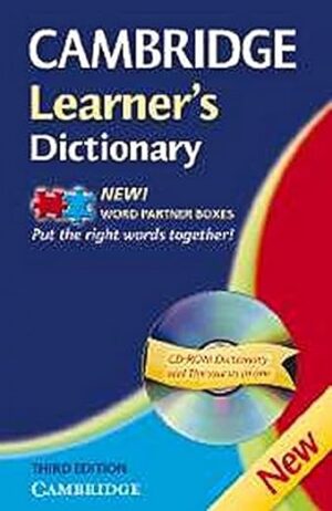 Cambridge Learner's Dictionary with CD-ROM 3rd Edition by Cambridge University Press (Author)